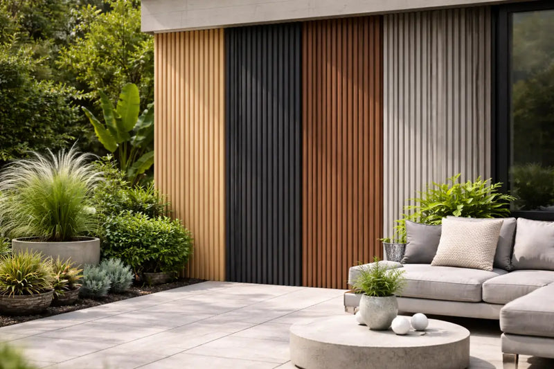 Exterior Fluted Panels