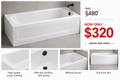 Wall to Wall Bathtub