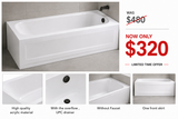Wall to Wall Bathtub