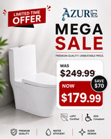 Azure Mono - One Piece Toilet with Elongated Bowl