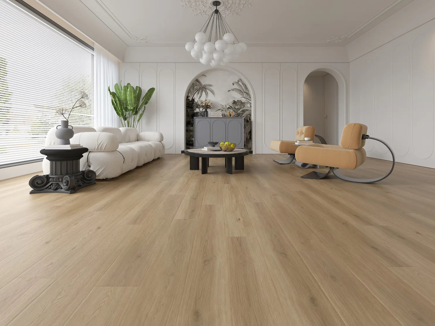 Purelux 8mm Premium Vinyl - Front @ $3.49/sqft - 19.12 sqft/box