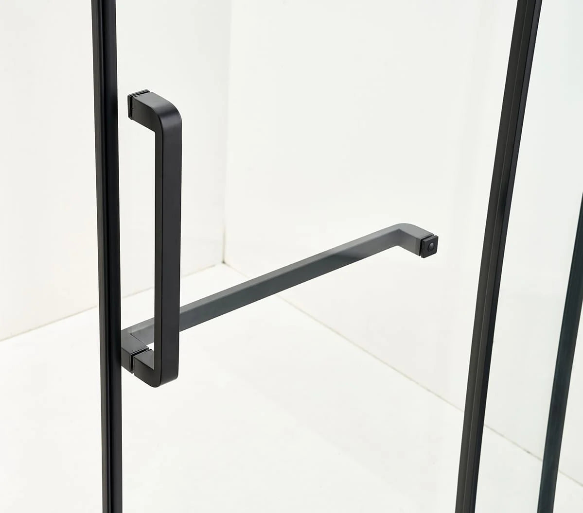 AZURE Frameless Shower Glass Door – Chrome (60x78)