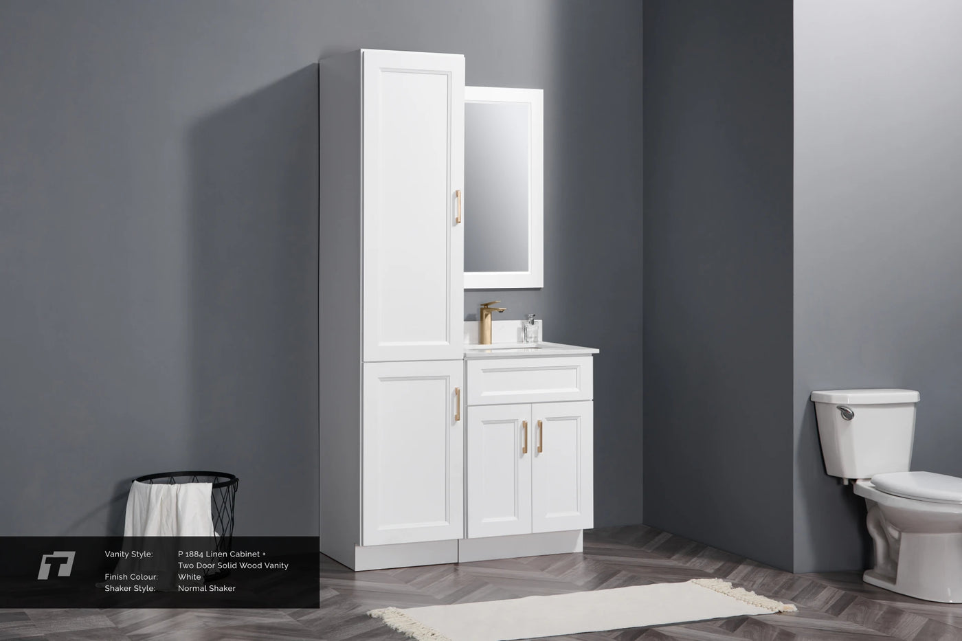 P 1884 Linen Cabinet