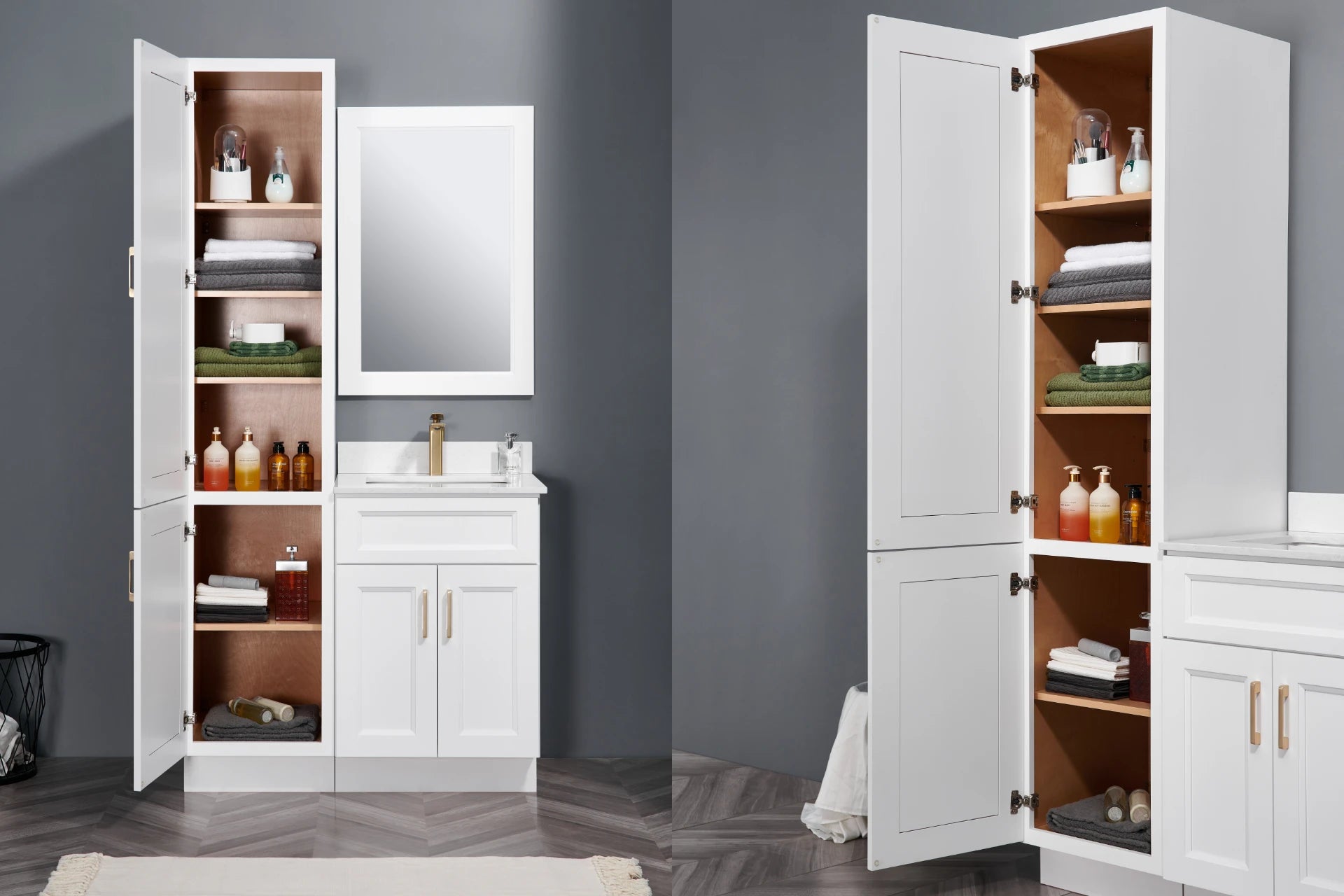 P 1884 Linen Cabinet