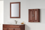 Framed Mirror - Solid Wood - 45