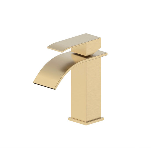 Azure Banff Collection – Slim Waterfall Faucets – Stainless Steel