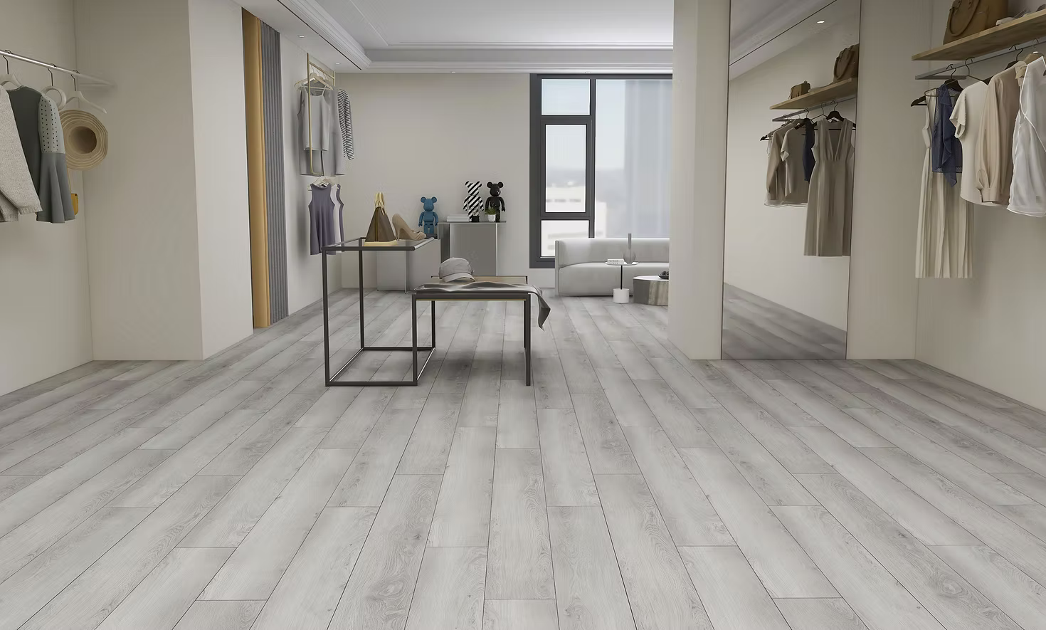 Woden 9 mm Luxury Vinyl - 907 Sandstone @ $2.99/sqft - 14.76 sqft/box