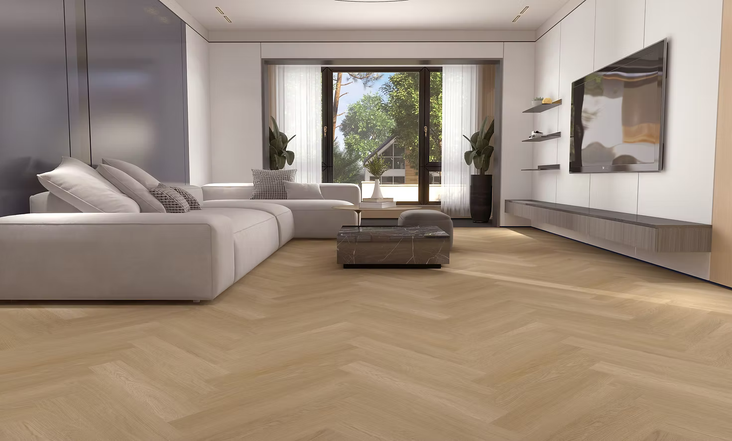 Woden 7 mm Luxury Vinyl - Honey Oak @ $2.89/sqft - 20.34 sqft/box