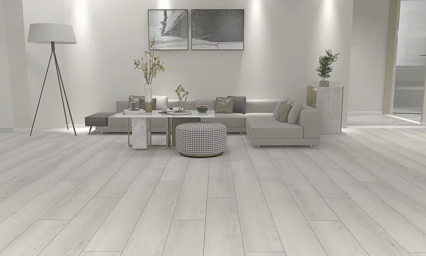 Woden 9 mm Luxury Vinyl - 904 Vanilla Coconut @ $2.99/sqft - 14.76 sqft/box