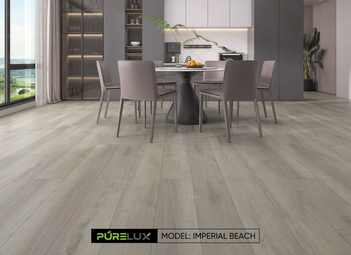 Purelux 7mm Luxury Vinyl - Imperial Beach @ $3.09/sqft - 22.09 sqft/box