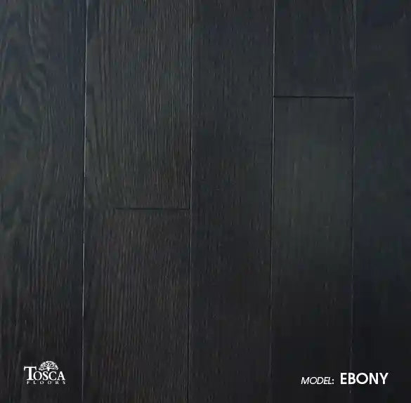 Tosca Solid Wood Flooring- Ebony @ $6.09/sqft - 20.0sqft/box