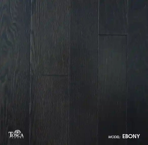 Tosca Solid Wood Flooring- Ebony @ $6.09/sqft - 20.0sqft/box