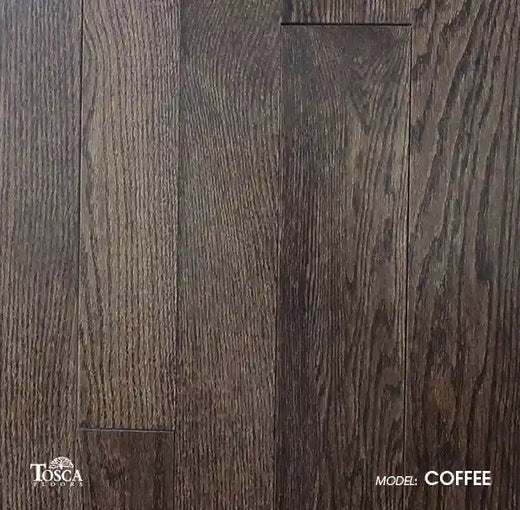Tosca Solid Wood Flooring- Coffee @ $6.09/sqft - 20.0sqft/box