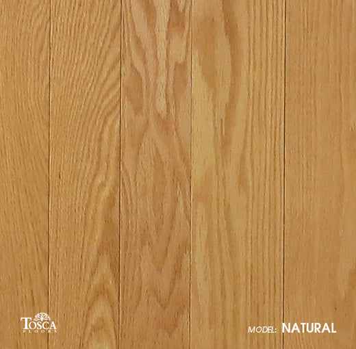 Tosca Solid Wood Flooring- Natural @ $6.49/sqft - 20.0sqft/box