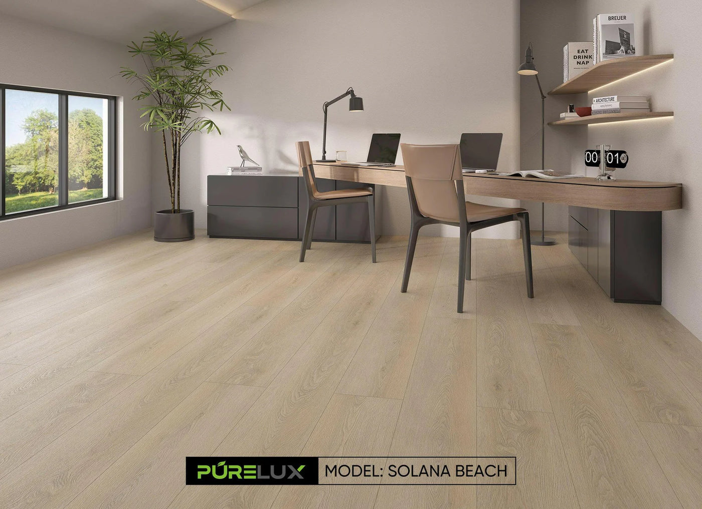 Purelux 7mm Luxury Vinyl - Solana Beach @ $3.09/sqft - 22.09 sqft/box