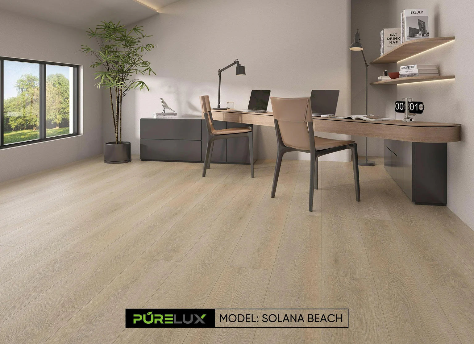 Purelux 7mm Luxury Vinyl - Solana Beach @ $3.09/sqft - 22.09 sqft/box