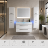 30'' Floating Vanity with LED Light
